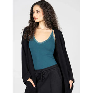 Bamboo Tank with Lace - C'est Moi