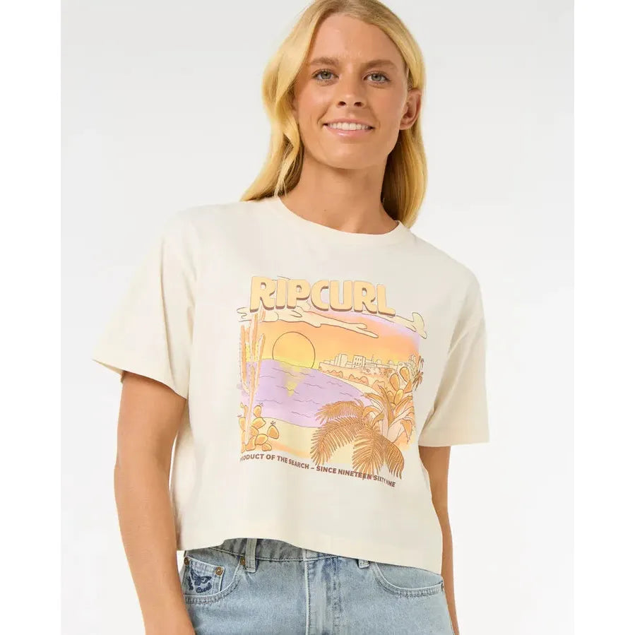 La Paloma Crop Tee - Ripcurl