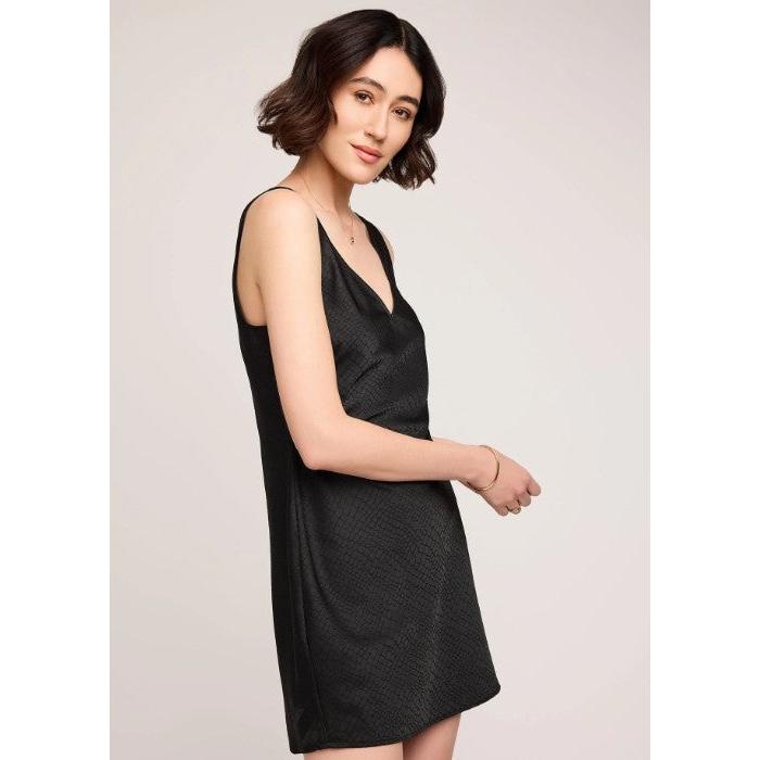 Winona Satin Dress - Gentle Fawn