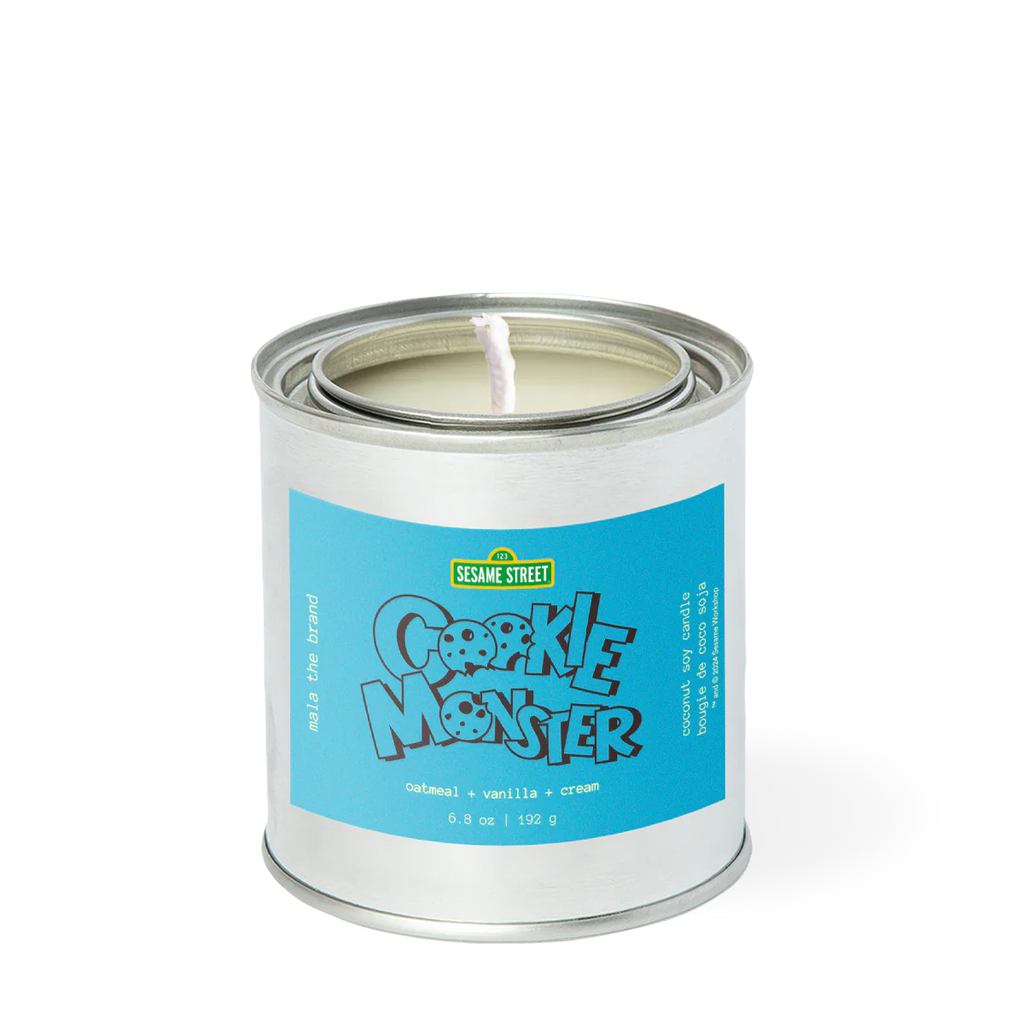 Sesame Street Cookie Monster 6.8 oz Candle - Mala The Brand