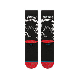 Social Distortion Skelly Dancing Crew Sock - Stance
