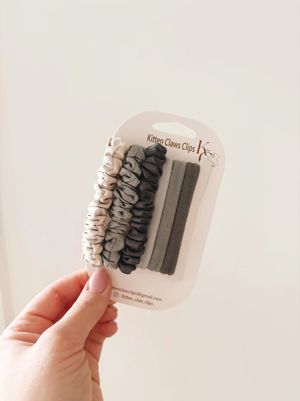 Damage Free Hair Tie Set - Kitten Claws Clips