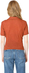 Clasp Closure Polo Top - Dex