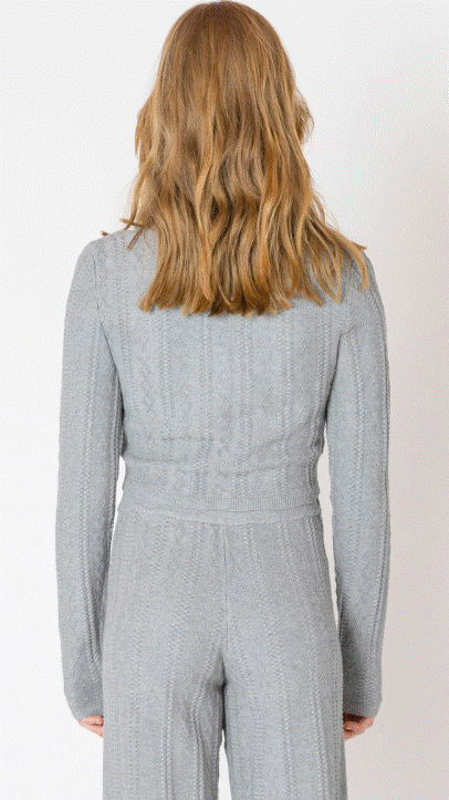 Cable Knit Cardigan - Dex