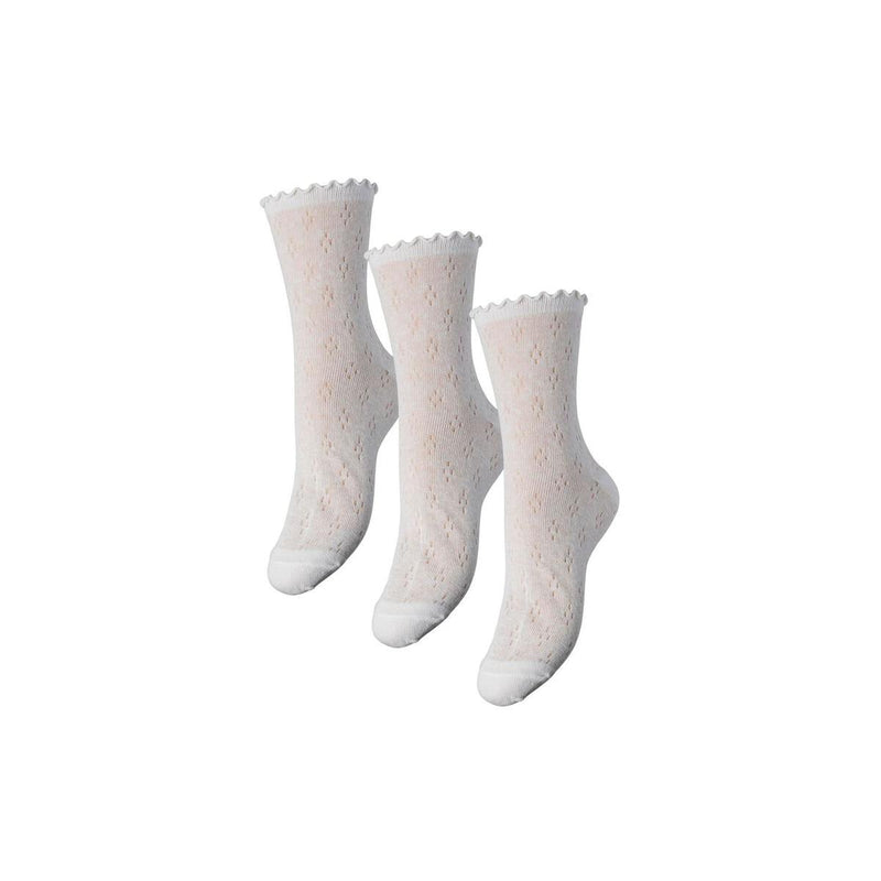 Therese Pointelle Socks 3 Pack - Pieces