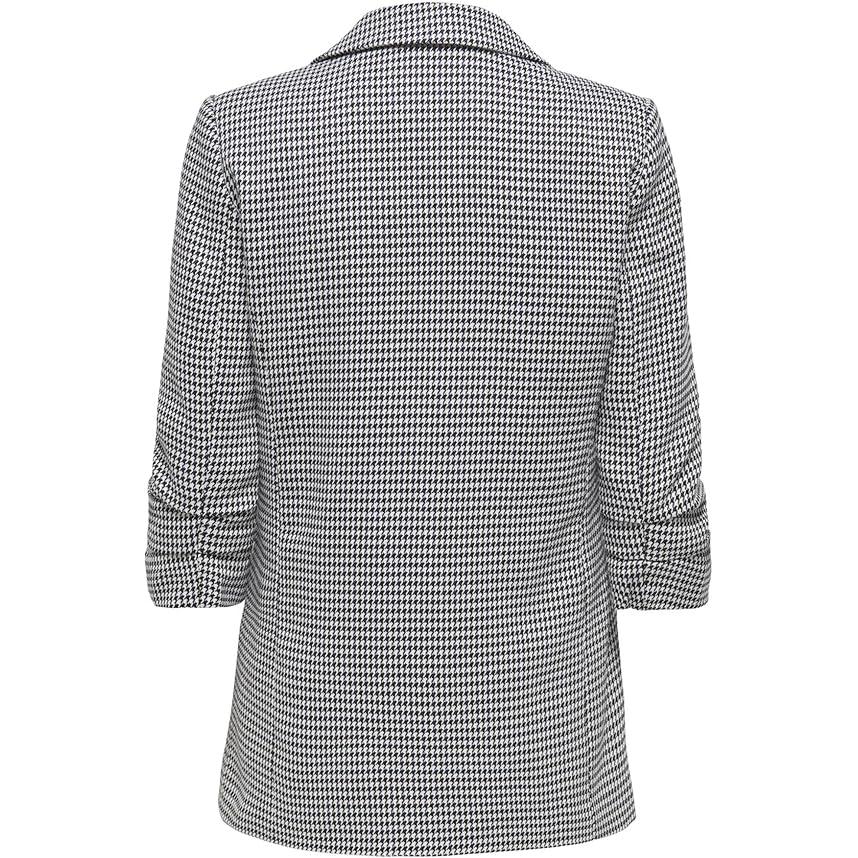 Lettie Life 3/4 Check Blazer - Only