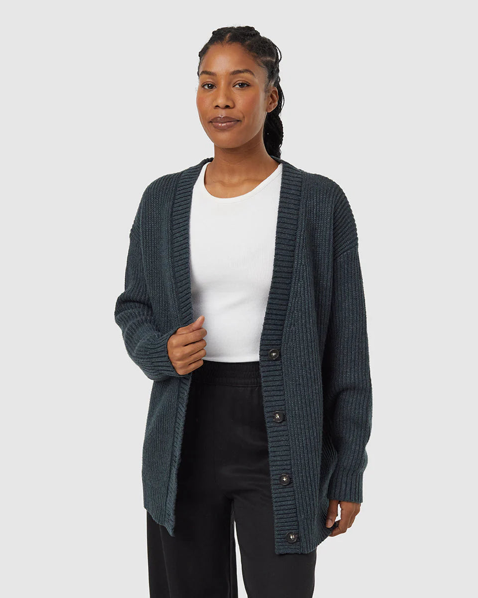 Highline Oversized Button Cardigan - Ten Tree