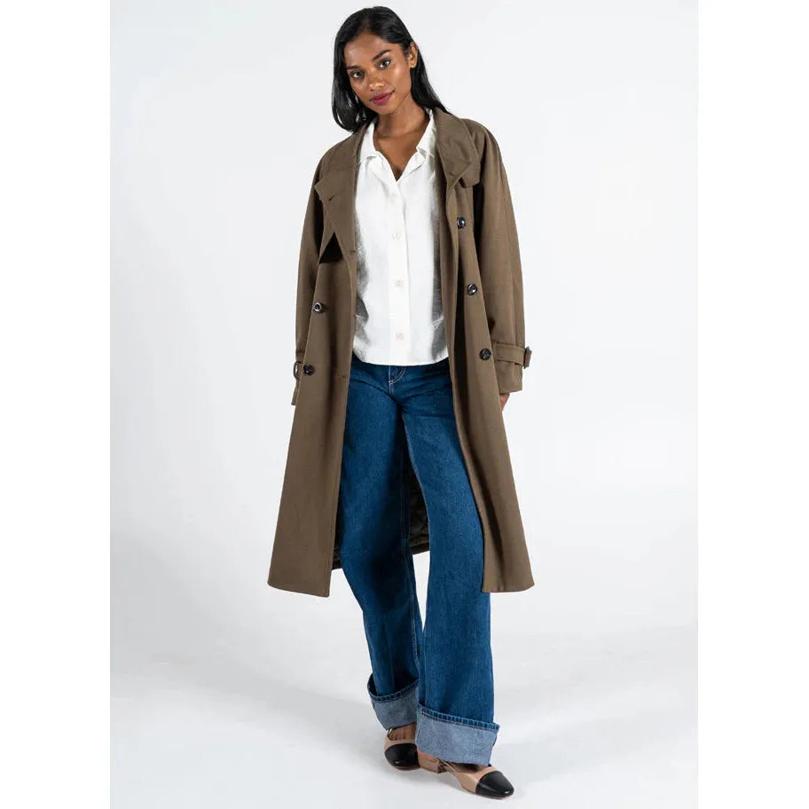 Double Breasted Trench Coat - C'est Moi