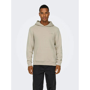 Adler Reg Quilt Hoodie - Only & Sons