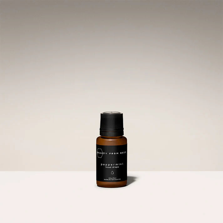 Peppermint Head Drops 15mL - Beauty From Bees