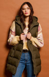 Hooded Puffer Vest - Dex