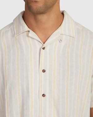 Beat Stripe SS Shirt - RVCA