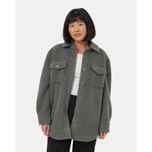 W Recycled Boucle Fleece Jacket - Ten Tree