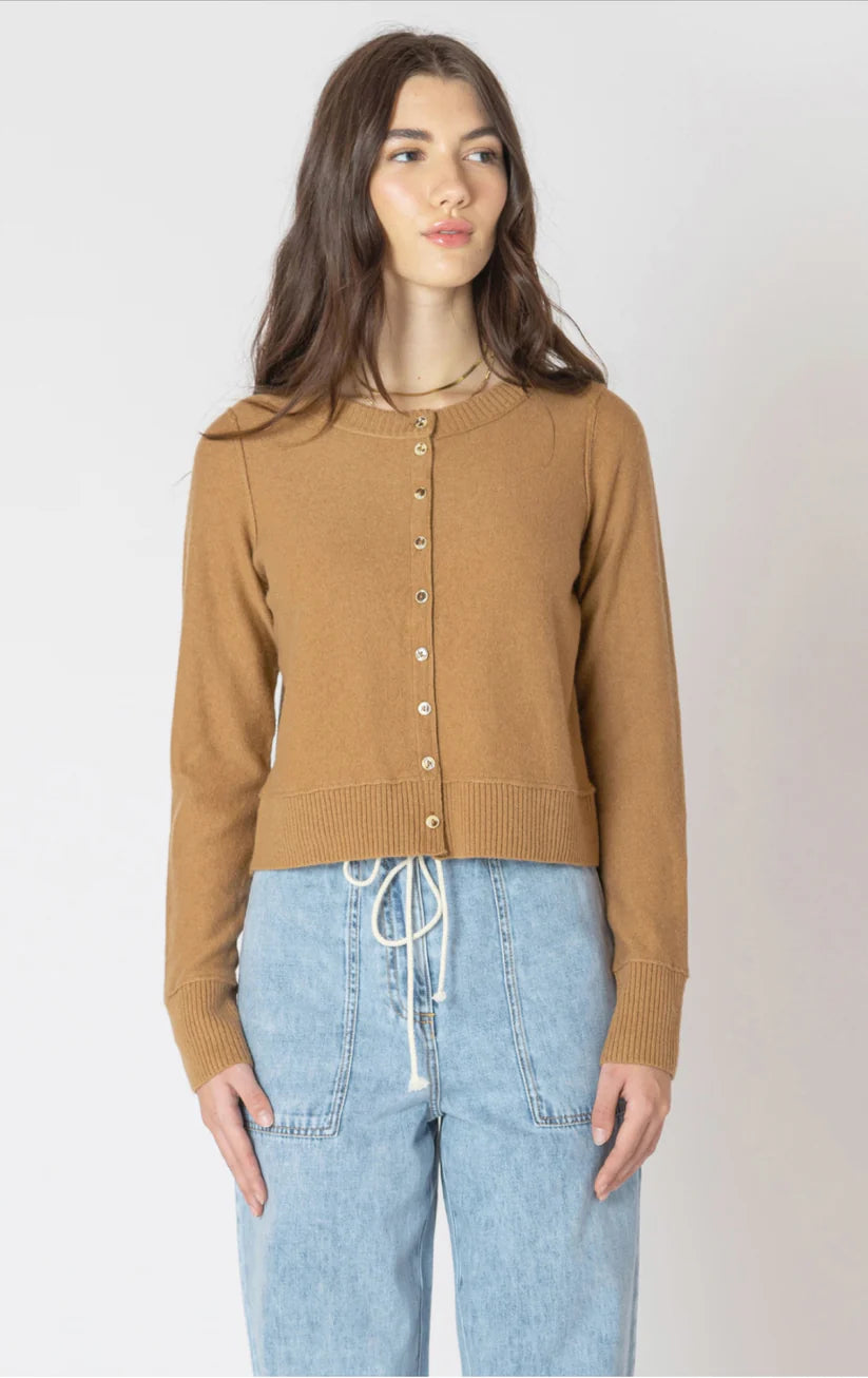 Easy Crewneck Cardigan - Dex