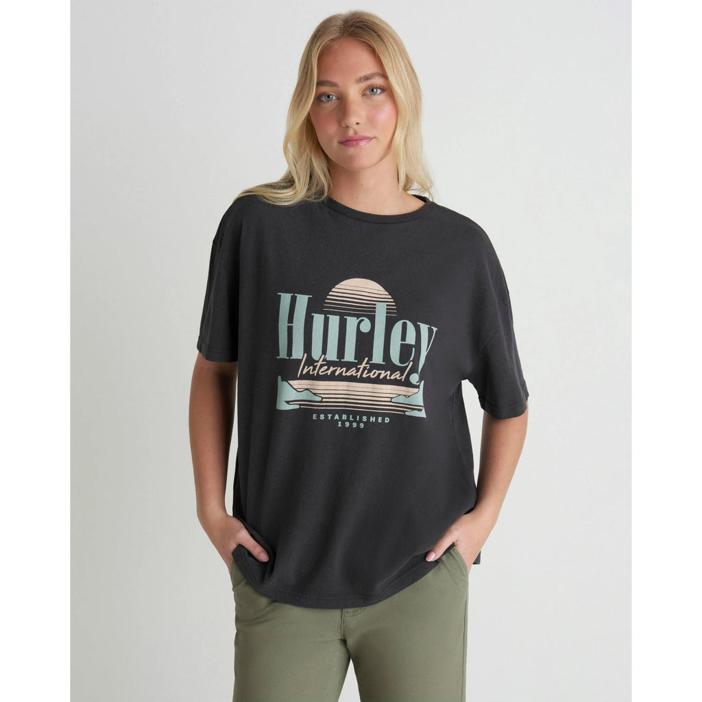 Racquet Boyfriend Tee - Hurley