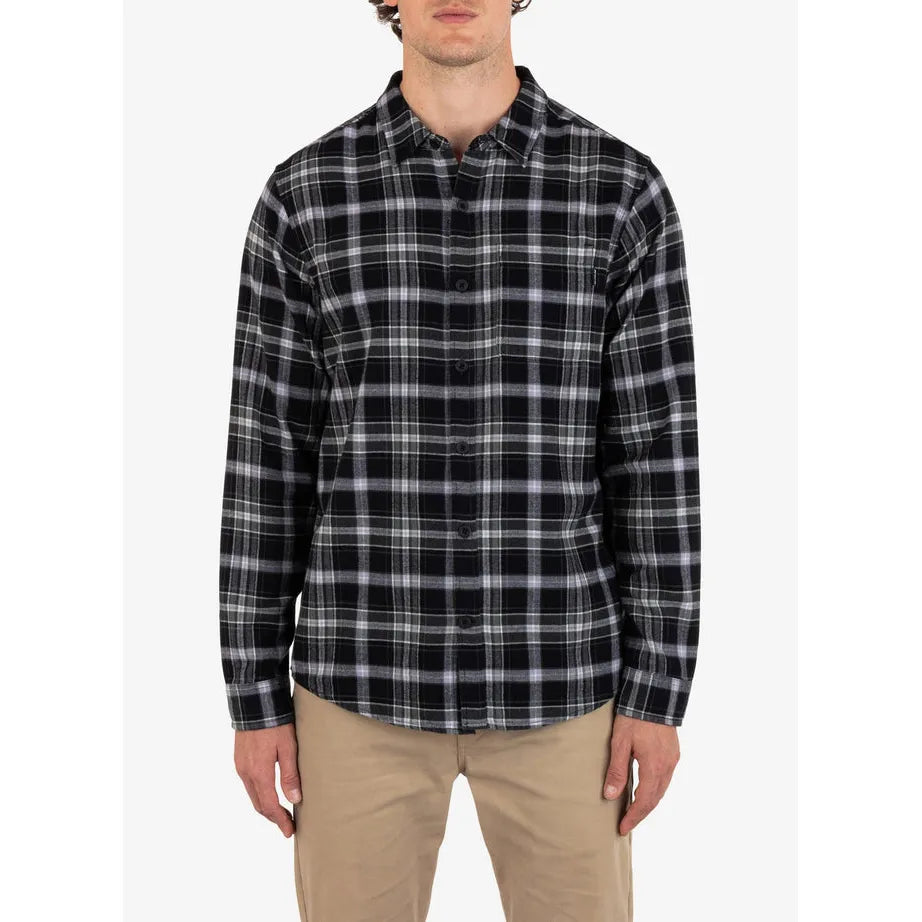 Portland Stretch Flannel LS T-Shirt - Hurley