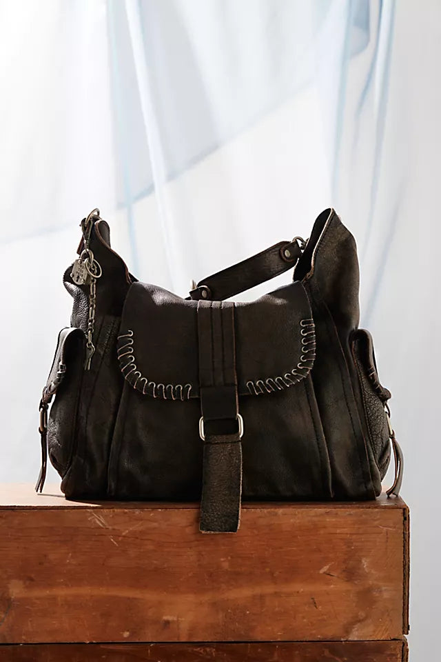 WTF Leigh Distressed Hobo - Free People
