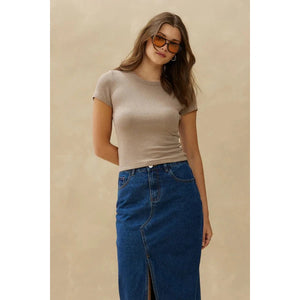 Plush Rib Tee - Kuwalla