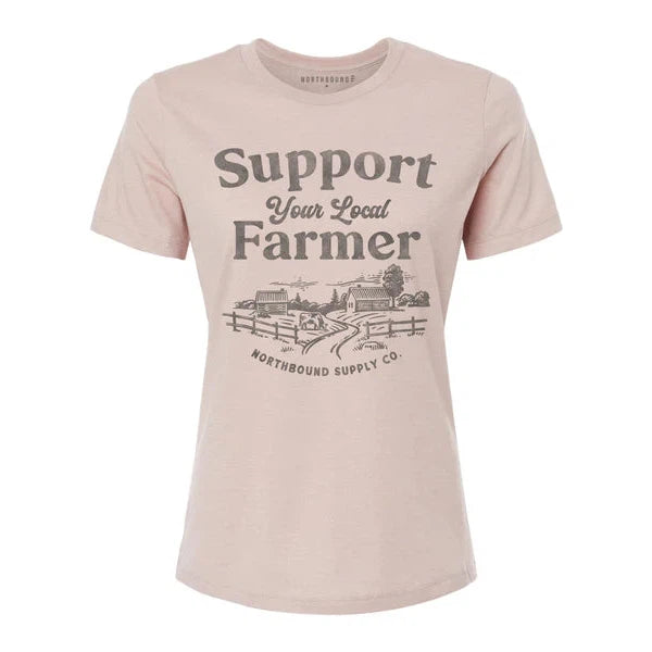 Support Your Local Farmer T-Shirt - Northbound Supply Co