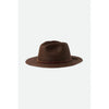 Wesley Straw Packable Fedora - Brixton