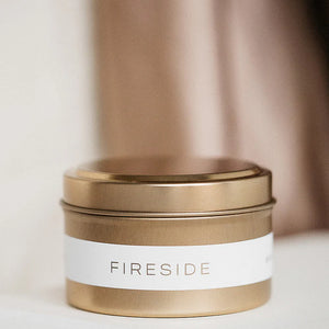 Gold Travel Tin - Canvas Candle Company