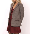 Ambition Houndstooth Blazer - Sadie & Sage