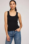 Jolie Ribbed Tank - Gentle Fawn