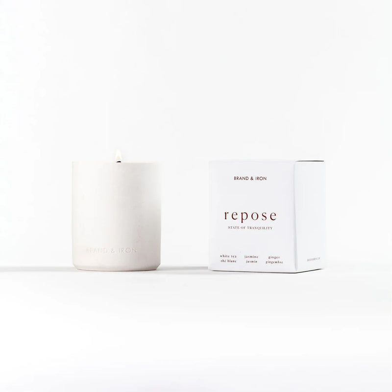 Repose Candle - Brand & Iron