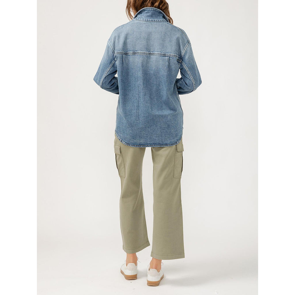 Shirt Jacket - Silver