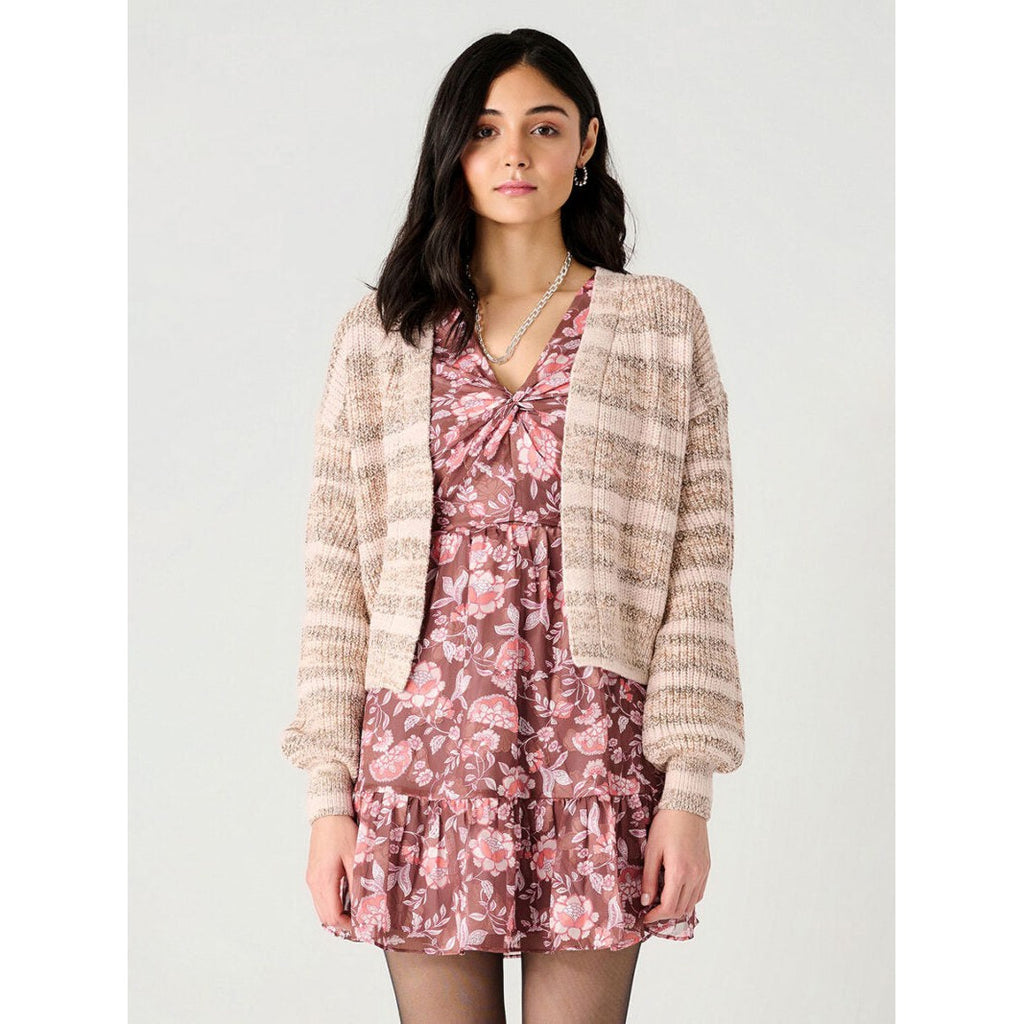 LS Textured Open Cardigan - Dex