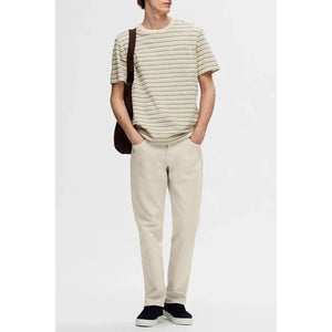 Sune Stripe Pocket SS Tee - Selected Homme