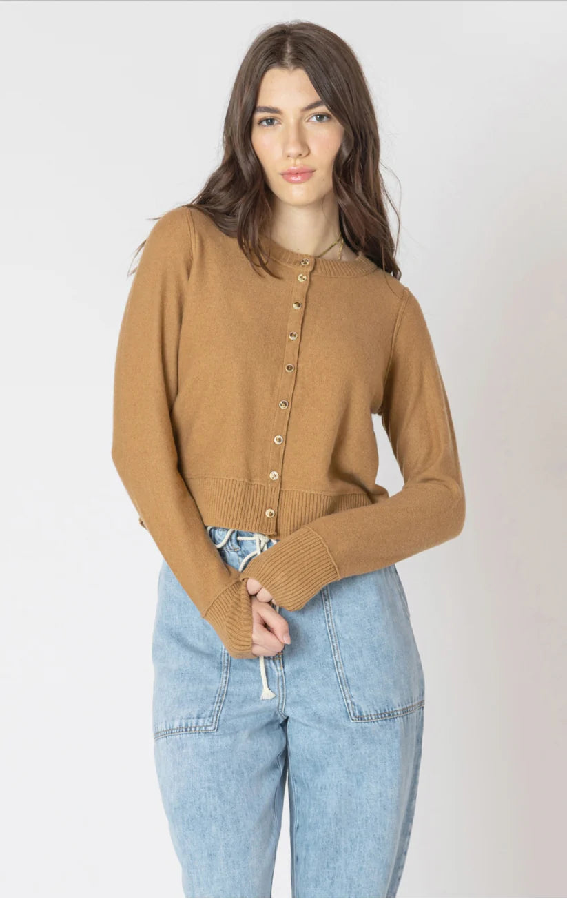 Easy Crewneck Cardigan - Dex