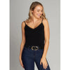 Bamboo Tank with Lace - C'est Moi