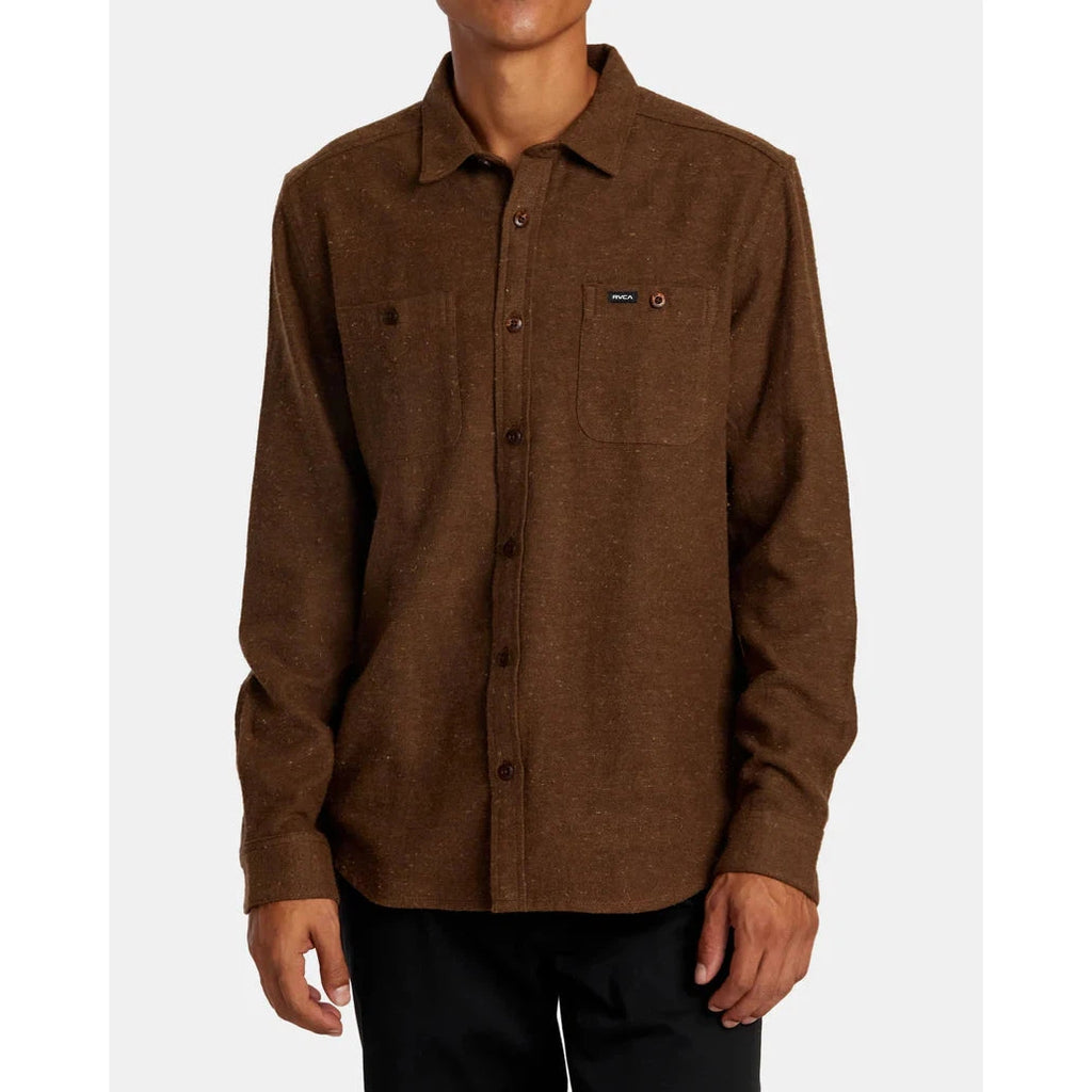 Harvest Neps Flannel Longlseeve - RVCA