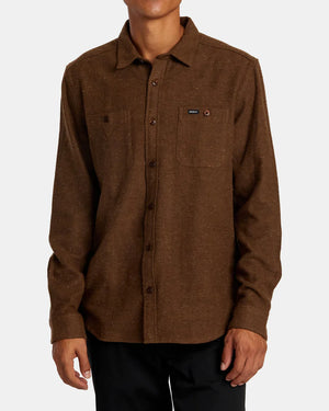 Harvest Neps Flannel Longlseeve - RVCA