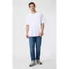 Drop Shoulder T-Shirt - Mavi