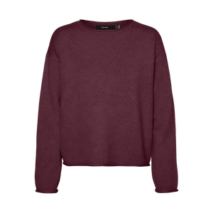 Saba Roll LS O-Neck Pullover - Vera Moda