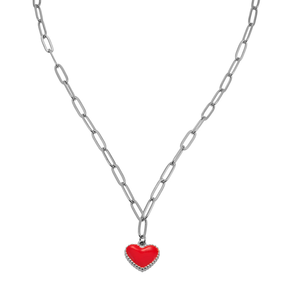 Heart Rouge Necklace - Hackney Nine