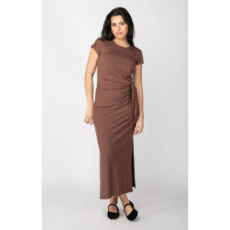 SS Knotted Midi Dress - Dex