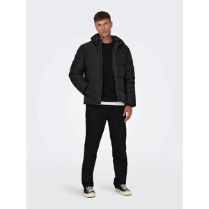 Melvin Life Hood Puffer Jacket - Only & Sons