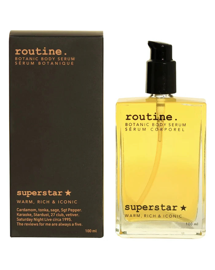 Superstar Botanic Body Oil - Routine