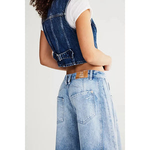 Good Luck Mid Rise Barrel Jean - Free People