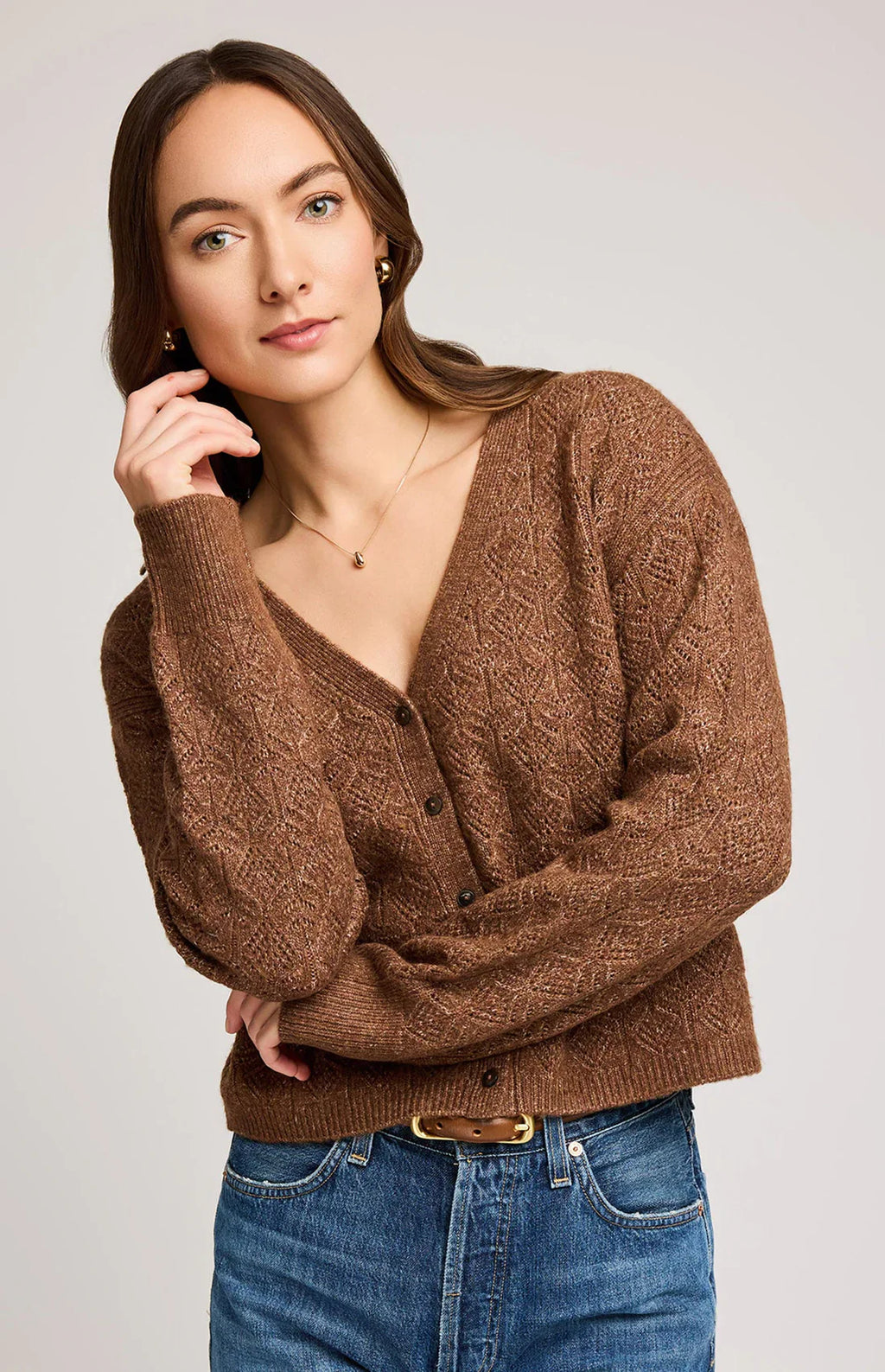 Lila Cardigan - Gentle Fawn