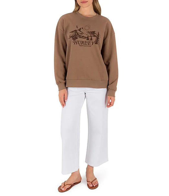 Escapism Oversize Crew - Hurley