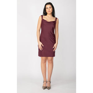 Drapeneck Mini Dress - Dex