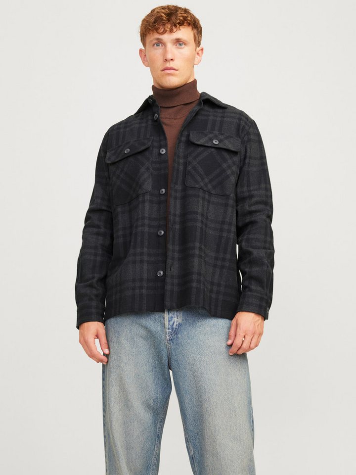 Rayle Melange Check LS Overshirt - Jack & Jones