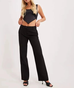 Lana-Berry Mid Straight Pant - Only