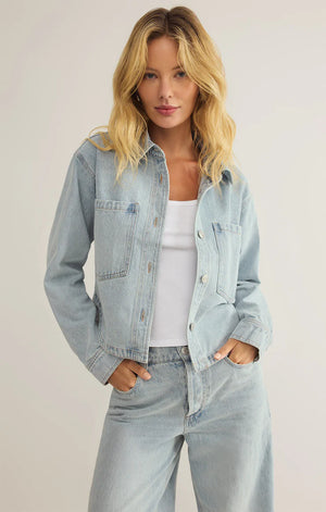 All Day Cropped Denim Jacket - Z Supply