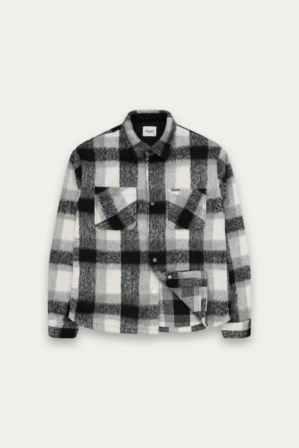 Snap Plaid Overshirt - Kuwalla