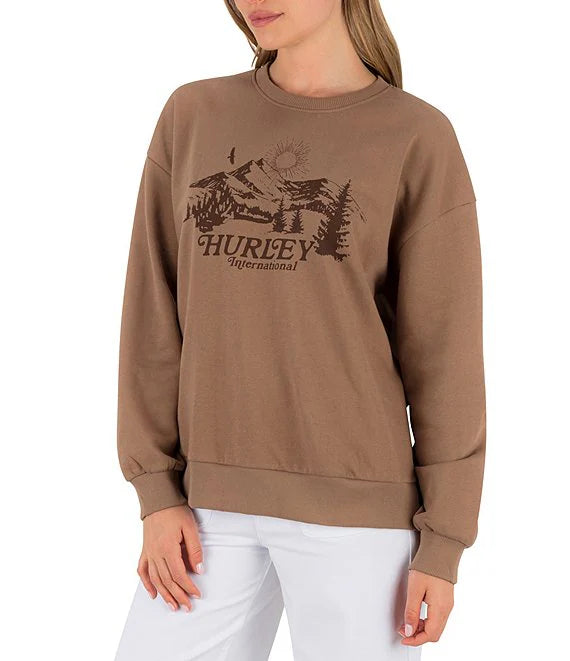 Escapism Oversize Crew - Hurley